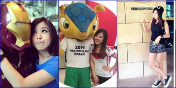 Bukti Cantik Franda, Penggila Bola Pujaan Para Pria