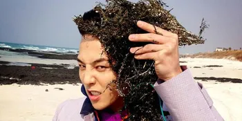 G-Dragon dan T.O.P Saat Berada di Bandara Soekarno Hatta