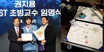 G-Dragon Jadi Profesor Tamu di KAIST, Ngajar Mahasiswa Jurusan Teknik Mesin