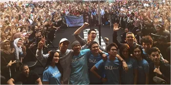 Gala Premiere DILAN di Bandung, Nggak Kalah Meriah Dari di Jakarta