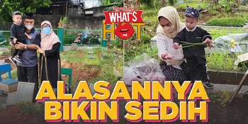 Gala Sky Perdana Ziarah Ke Makam Vanessa - Bibi, Alasannya Bikin Sedih