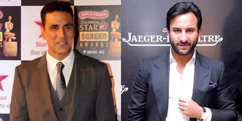 Ganteng Abis! Putra Akshay Kumar &#38; Saif Ali Khan 'Duet' Bareng