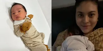 Ganteng Banget! 7 Potret Wajah Anak Pertama Marcella Daryanani yang Baru Diungkap - Baby J Mirip Papanya