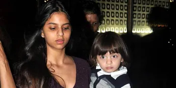 Ganteng! Pakai Jas Resmi, AbRam Khan Makin Mirip Shahrukh Khan