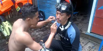 Gara-Gara Kumis, Agus Dhukun Nyaris Tewas Saat Diving
