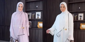 Gaya Abaya Erica Putri yang Elegan dan Minimalis, Pilihan Sempurna untuk Lebaran 2025