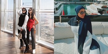 8 Gaya Elegan Sarita Abdul Mukti Liburan di Dubai dan Turki, Nggak Kalah Cetar Seperti Putrinya