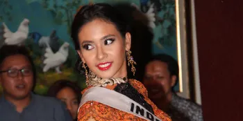 Gaya Elvira Devinamira di Panggung Miss Universe, Cantik Banget!