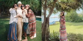 6 Gaya Nagita Slavina Rayakan Ulang Tahun Dokter Feni Nugraha, Tampil dengan Longline Cardigan dan Bandana Senilai Jutaan