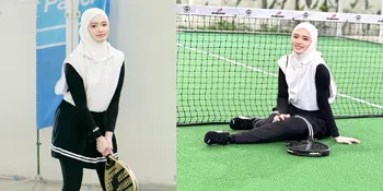 Gaya Sporty Inara Rusli Saat Main Padel, Senyumnya Bikin Salfok