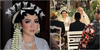 Gelar Akad Menjelang Senja di Borobudur, Vicky Shu Resmi Menikah Dengan Ade Imam