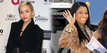 Gemas, Miley Cyrus Pegang 'Dada' Nicki Minaj