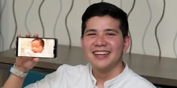 Gemas! Usia 5 Bulan, Anak Haykal Kamil &#38; Tantri Namirah Mulai Belajar Renang