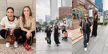 Geng Istri Pebisnis, 10 Potret Momo Geisha dan Maia Estianty Liburan Bareng ke Singapura - Pancarkan Aura Mahal