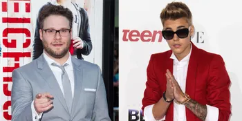 Geram, Justin Bieber Bikin Seth Rogen Naik Pitam