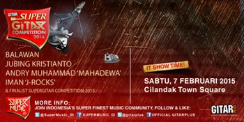 Gitaris Kenamaan Indonesia Hadir di Pesta Supergitar Competition!