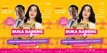 Golda Coffee Buka Puasa Bareng Kapanlagi Hari ini Jam 2, Pandji Dan Tasya Farasya Siap Temanimu Santap Takjil