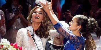 Grogi, Gabriela Isler Sempat Jatuhkan Mahkota Miss Universe