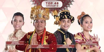 Grup 9 Top 48 LIDA 2019: Waode Duta Sulawesi Tenggara Tersenggol
