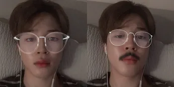 Gunakan Filter Kumis dan Kaca Mata, Jimin BTS Bikin Pangling Penggemar
