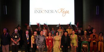 Guruh Soekarno Putra Hadiri Peresmian Galeri Indonesia Kaya