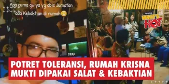 Habis Jumatan Langsung Kebaktian: Rumah Krisna Mukti Jadi Simbol Keharmonisan Beragama