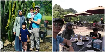 Habiskan Weekend, Atalarik Liburan Bareng Anak-Anak dan Ibunda