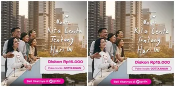 Hadiah Awal Tahun, Tiket 'NKCTHI' Dijual Hanya Rp15.000!