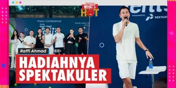 Hadiah Spektakuler Lagi-Lagi Tenis, Raffi Ahmad: Trofi Berlian 2 Miliar!