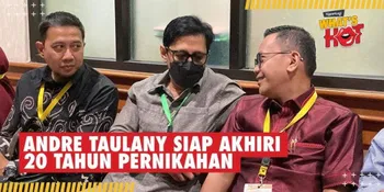 Hadir di Sidang Cerai, Andre Taulany Siap Berpisah Dengan Erin Setelah 20 Tahun Menikah