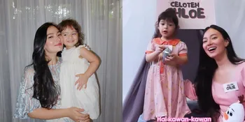 Hadir Setelah 7 Tahun Menikah, Ini 7 Potret Chloe Anak Asmirandah dan Jonas Rivanno yang Makin Pintar - Bikin Podcast Bareng Mama
