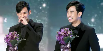 Hadiri Penghargaan di Makau, Kim Soo Hyun Gandeng Aktris Cantik