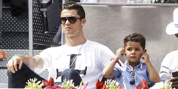 Hadiri Red Carpet, Putra Cristiano Ronaldo Seganteng Ayahnya