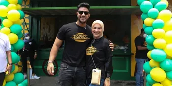 Hadirkan Cita Rasa Nusantara, Ammar Zoni dan Irish Bella Buka Bisnis Sate 'Harum Maranggi'