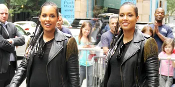 Hamil Tua, Intip Penampakan Perut Besar Alicia Keys