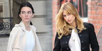 Hang Out Bareng, Kendall Jenner & Hailey Baldwin Hot Pamer Perut