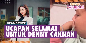 Happy Asmara Ucapkan Selamat Untuk Denny Caknan, Grogi Sampai Disoraki Penonton