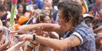 Harry Styles Tulis Lagu Bareng Seorang Penghuni Hall of Fame