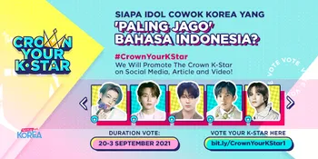 Hasil Sementara Polling Crown Your K-Star, Jungkook BTS Berada di Peringkat ke-1