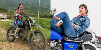Healingnya Beda dari Kebanyakan Seleb Wanita, Ini 7 Potret Prisia Nasution, Asri Welas dan Poppy Sovia Jajal Motor Trail - Damage Banget