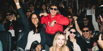 Heboh! Ansel Elgort Muncul Tiba-Tiba di Screening 'BABY DRIVER'