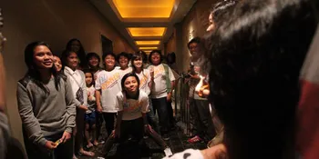 Heboh, Nonton Pasukan Kapiten Bareng Coboy Junior