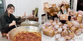 Hobi Masak Kini Jadi Bisnis, Ini 7 Potret Angbeen Rishi saat di Dapur - Cekatan dan Tampil Apa Adanya