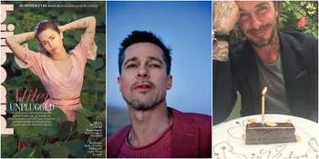 Hollywood Buzz: Pengakuan Terbuka Brad Pitt - Ultah David Beckham