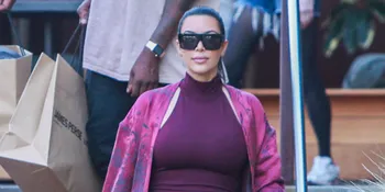 Hot! Kim Kardashian Foto Tanpa Busana Saat Hamil Anak Kedua
