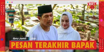 Ibnu Jamil Menangis Saat Sampaikan Pesan Terakhir Almarhum Ayah Tercinta
