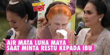Ibu Desa Maya Tak Berhenti Menangis Saat Luna Maya Minta Restu: I Hope You Can Forgive Me