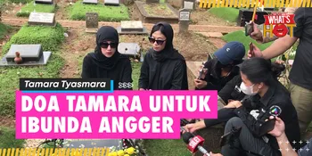 Ibunda Angger Dimas Meninggal Dunia, Tamara Tyasmara Hadiri Prosesi Pemakaman