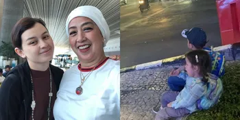 Ibunda Kimberly Ryder Bagikan Momen 2 Cucunya yang Tengah Menunggu Bajaj Sepulang Les