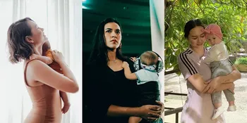 Jadi Idola di Atas Panggung, Intip 7 Penyanyi Cantik Ini Saat Asuh Anak yang Mamaable Banget